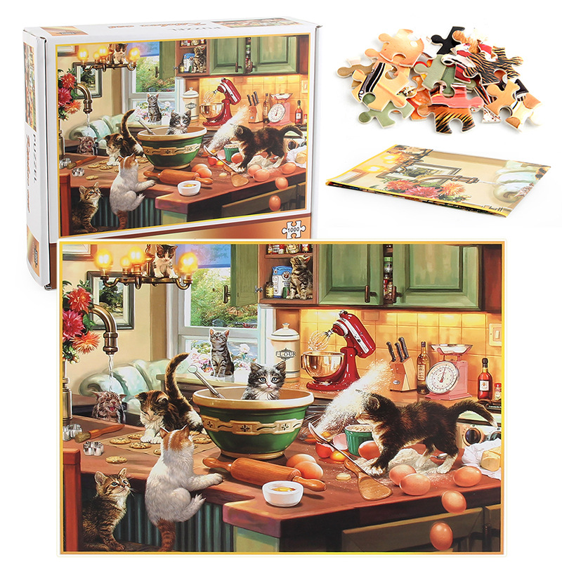 Simple custom 1000 piece Jigsaw Puzzle | puzzle manufacturers